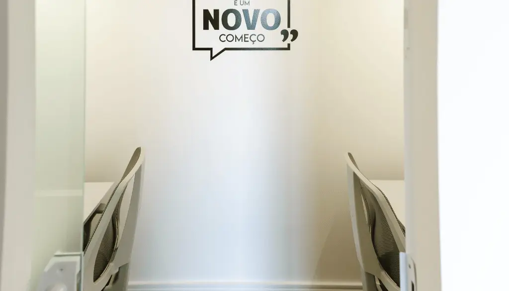Sala privativa numerada do Esquina Coworking